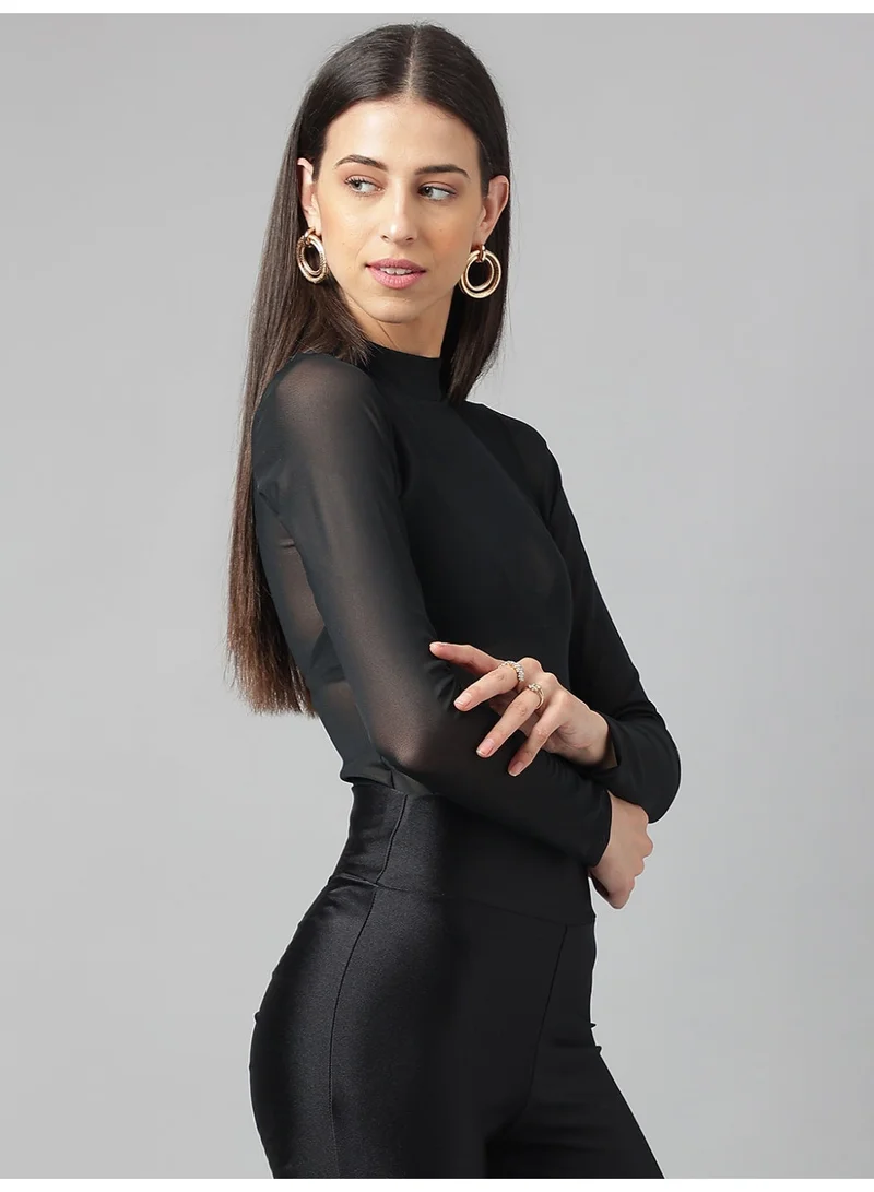 Ohsofly  Women’s Bodysuit – Stylish Comfortable Everyday Wear | Trendy Slim Fit One Piece for Casual Outfits, Layering, Office, Party & Travel Fashion for Women | Best Price UAE
